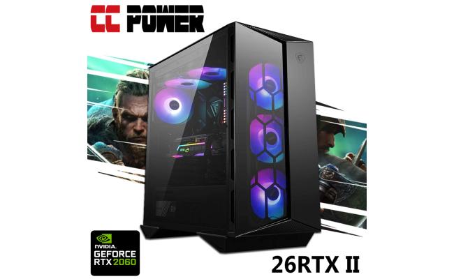 CC Power 26RTX II Gaming PC 11Gen Core i5 w/ RTX 2060 6GB AIR Cooler